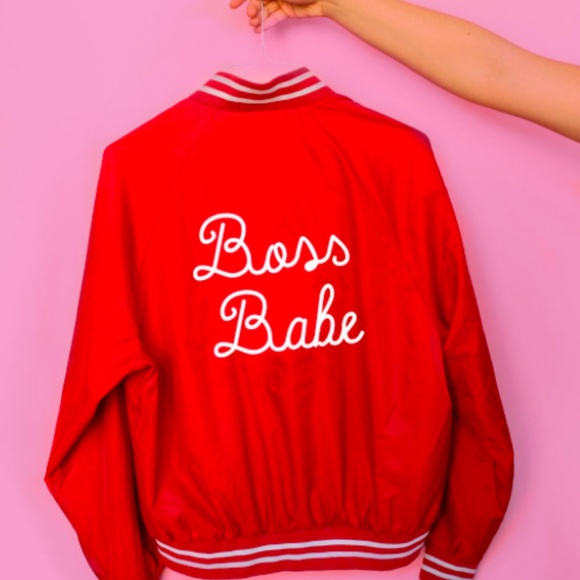Boss Babe Bomber JACKET - Picture 2 of 4